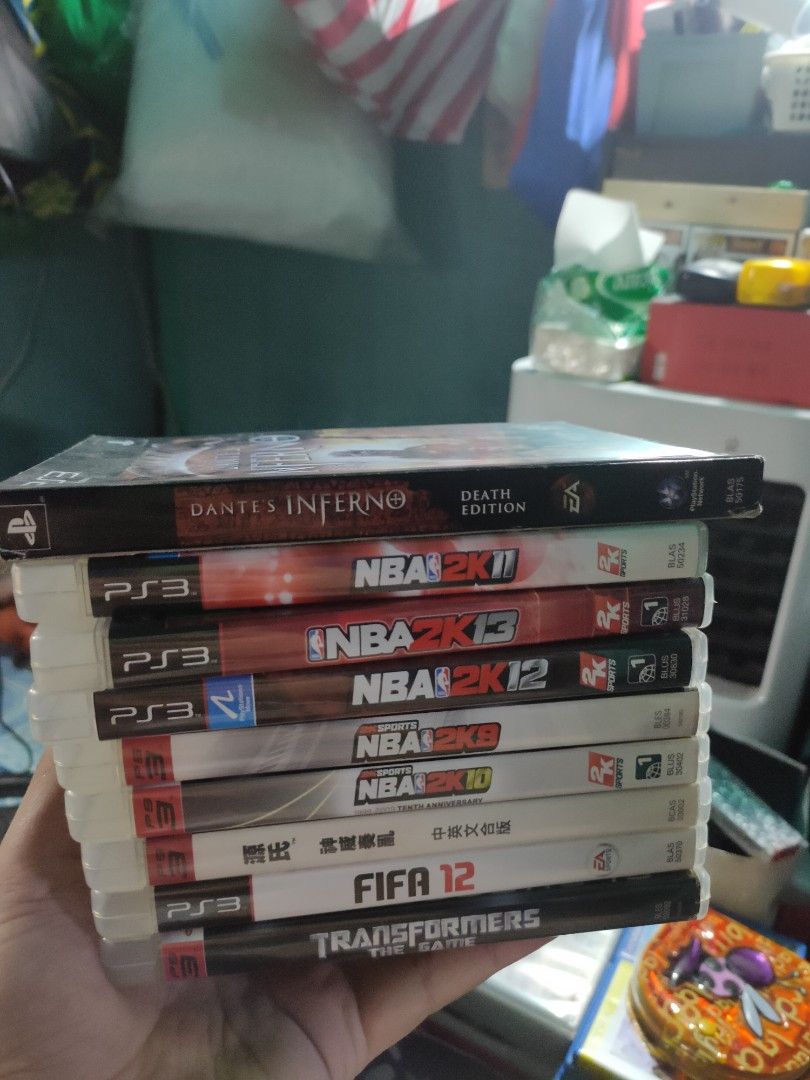 PS3 CD GAMES FOR SALE GOOD CONDITION (Category: PlayStation) located in Manila. Submitted by lemsgadgetszone (Listing ID 1240958234, Image 1). Description: prices for the ff. Dante's Inferno: Death Edition - 2,000 GENJI DAWN OF SAMURAI - 1,000 NBA & FIFA GAMES - 300 each TRANSFORMERS THE GAME - 500 take all - 4,500php Check my profile for other listings visit my fb page LEMS GADGETS ZONE.