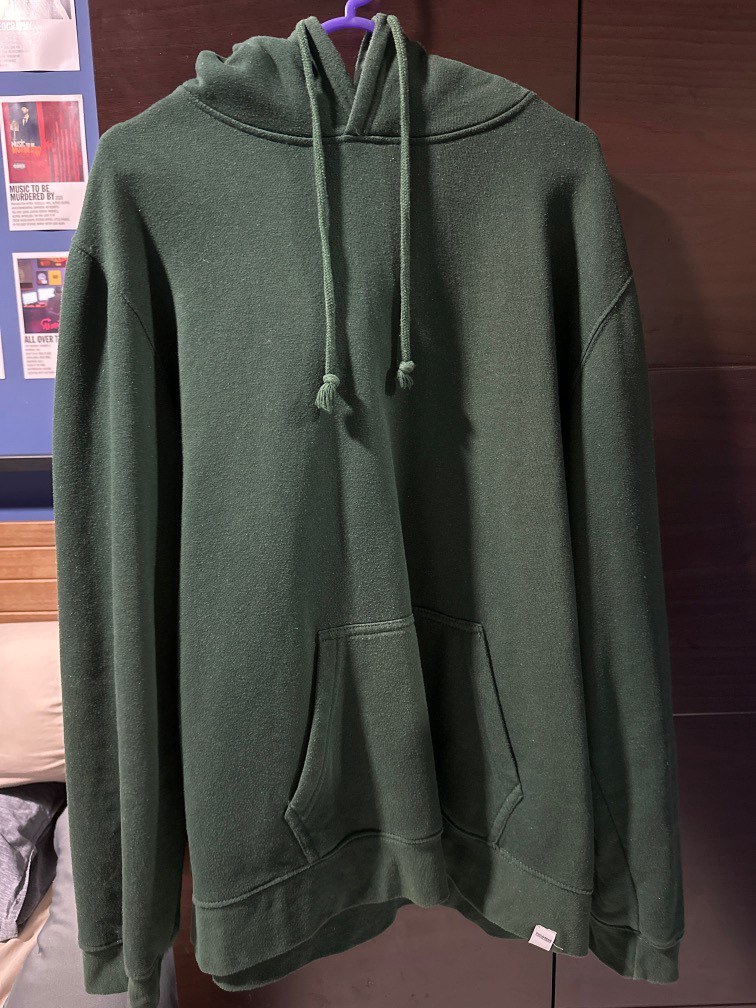 Pull Bear Forest Green Hoodie