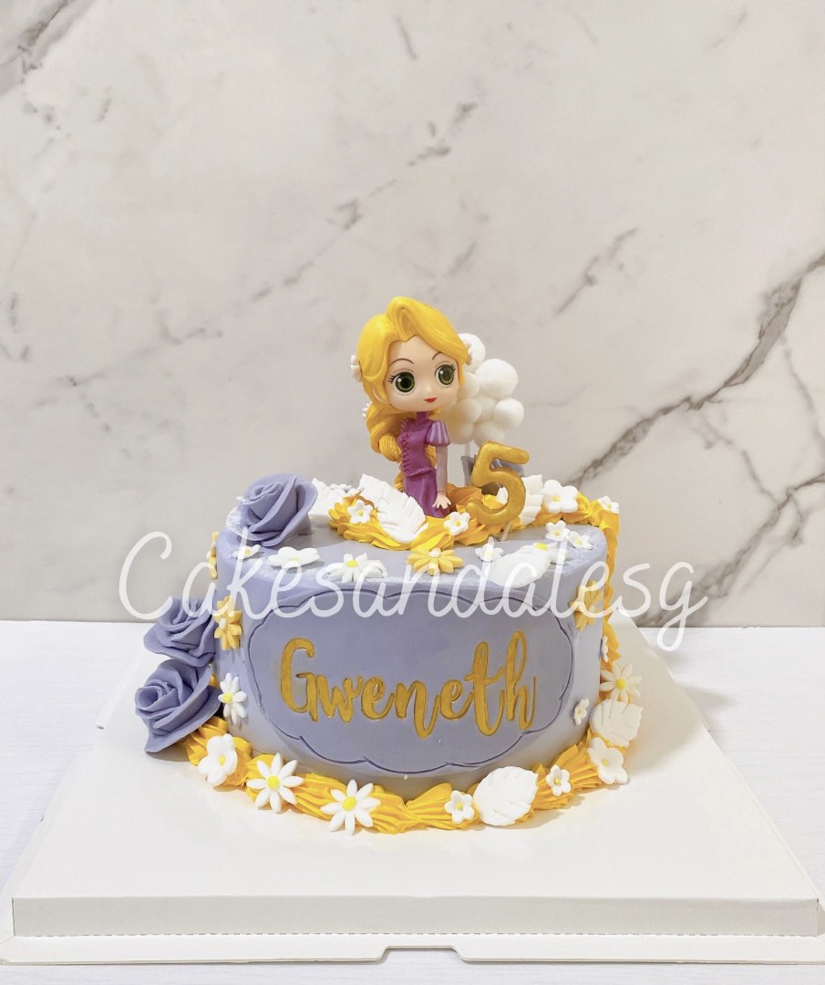 A Tangled Birthday Cake For Little Squirrel's 4th Birthday | Hungry  Squirrels