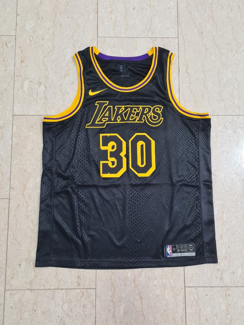 Men's Los Angeles Lakers Nike Black Swingman Short - City Edition