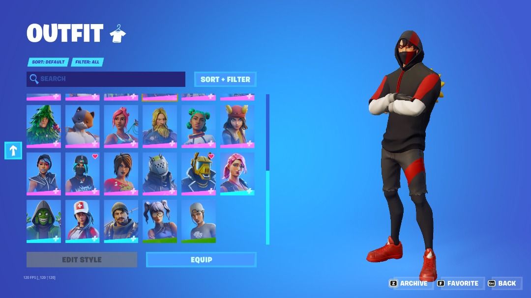 Fortnite ikonik skin for outlet sale