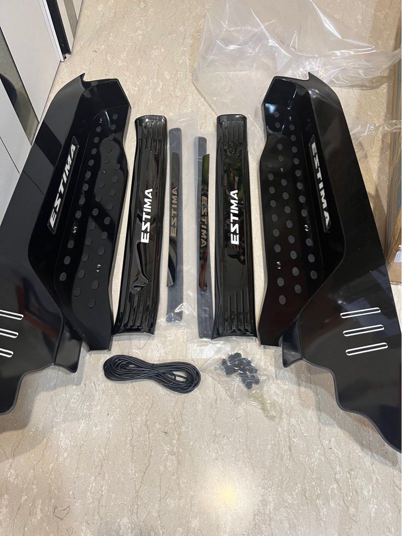 Toyota estima previa acr50 led scuff plate side step premium luxury ...