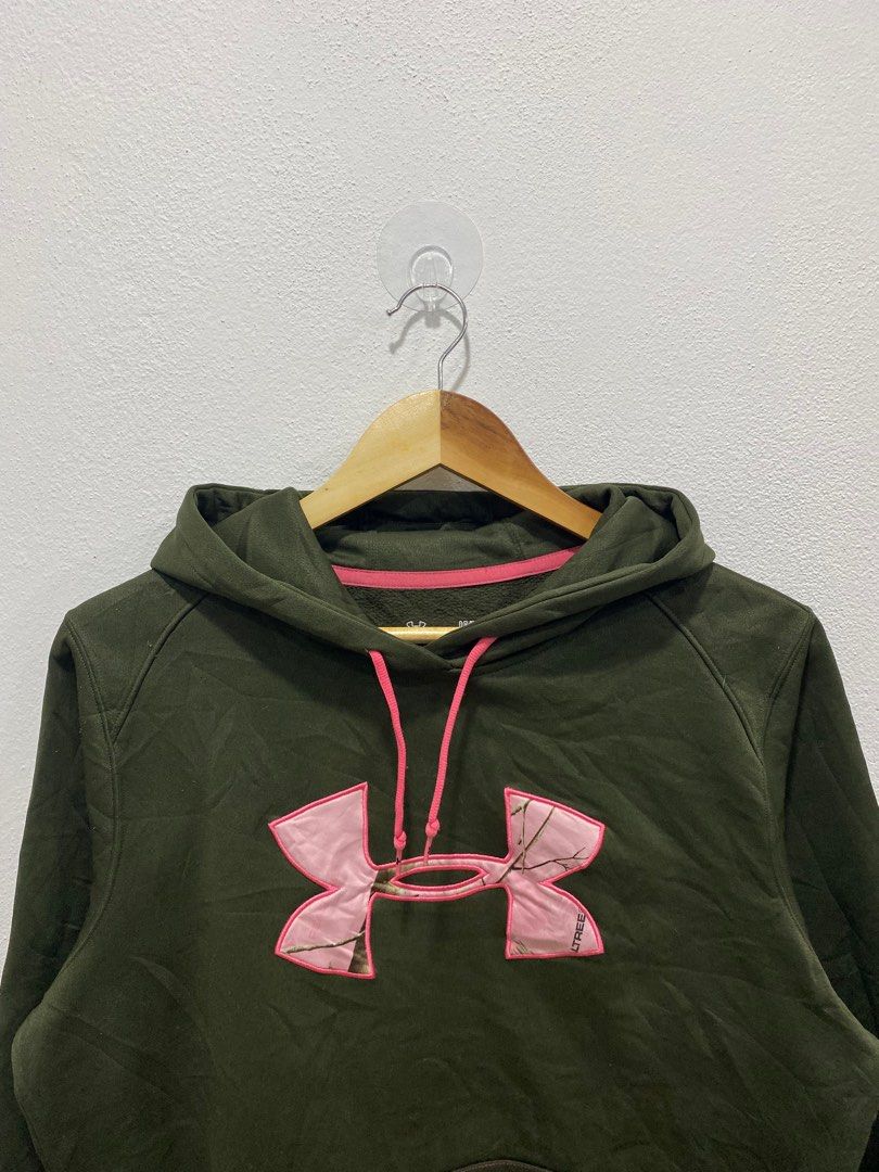 REALTREE X UNDER ARMOUR RUNNING HOODIE Men s Fashion Coats
