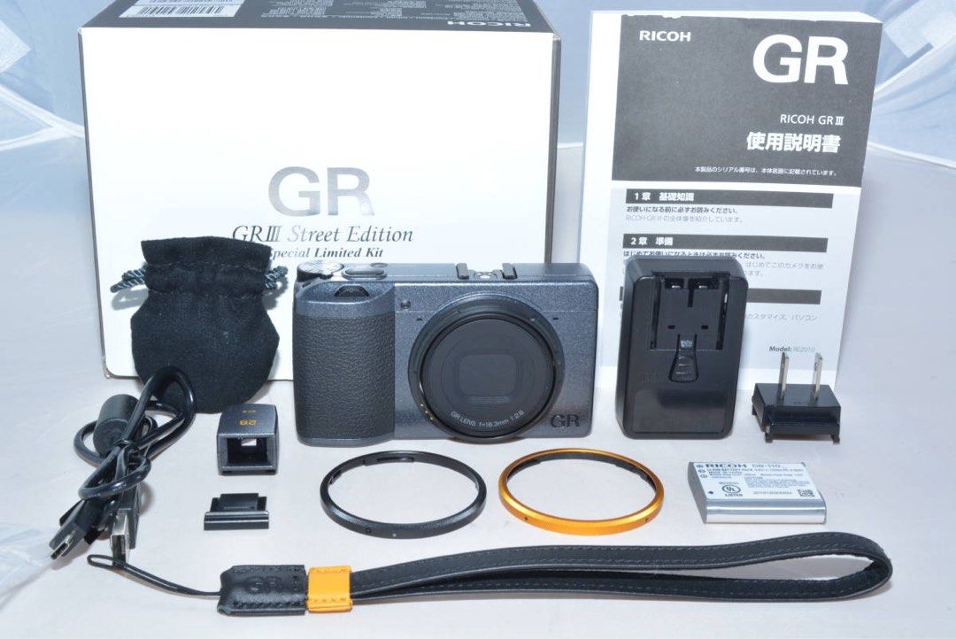 Ricoh GR III GR3 Street Edition 限量版本連GV-2觀景器, 攝影器材