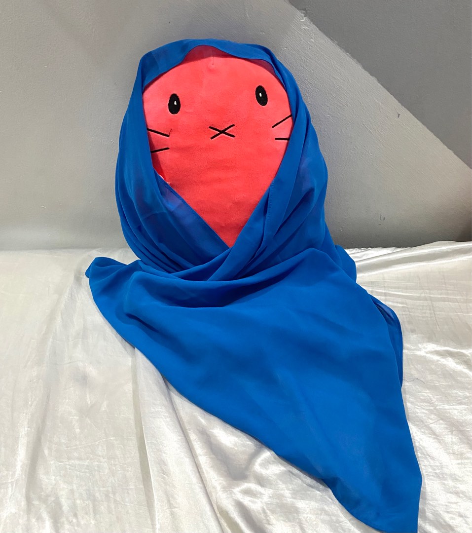 Royal blue chiffon shawl discount