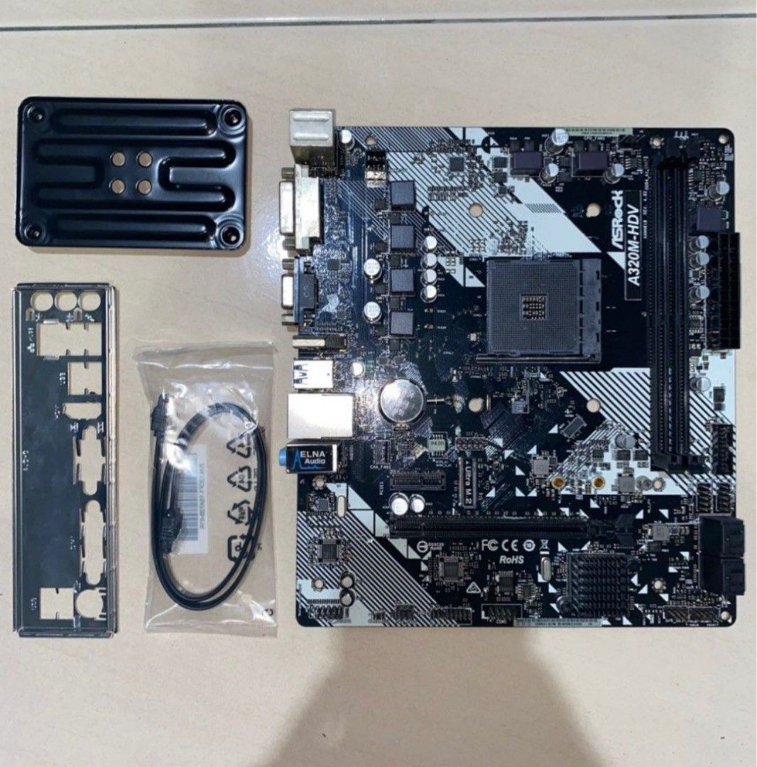 asrock a320m hd suporta ryzen 5 3600