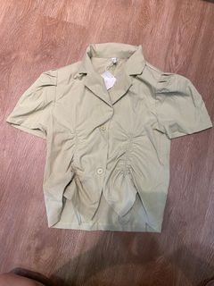 Sage top (import hongkong)