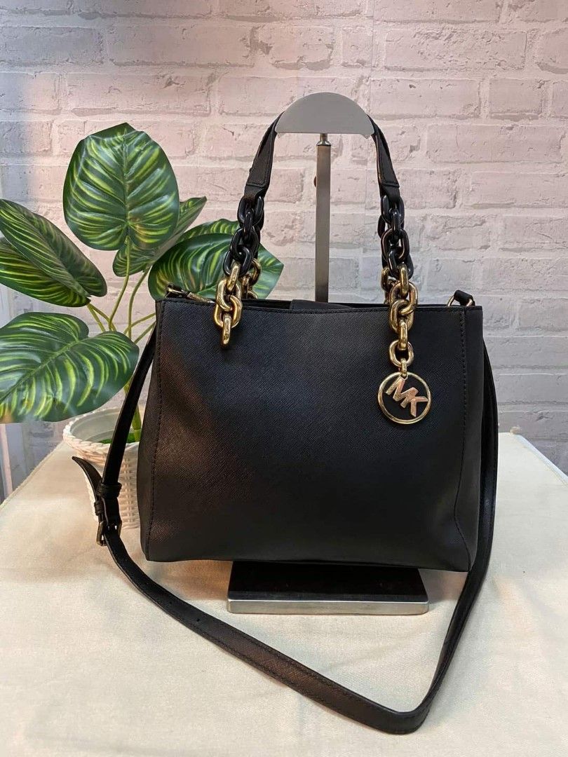 Michael kors cynthia sales black