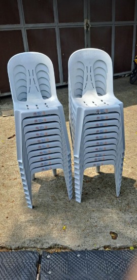 SANYO WHITE MONOBLOCK CHAIRS To Cainta Rizal