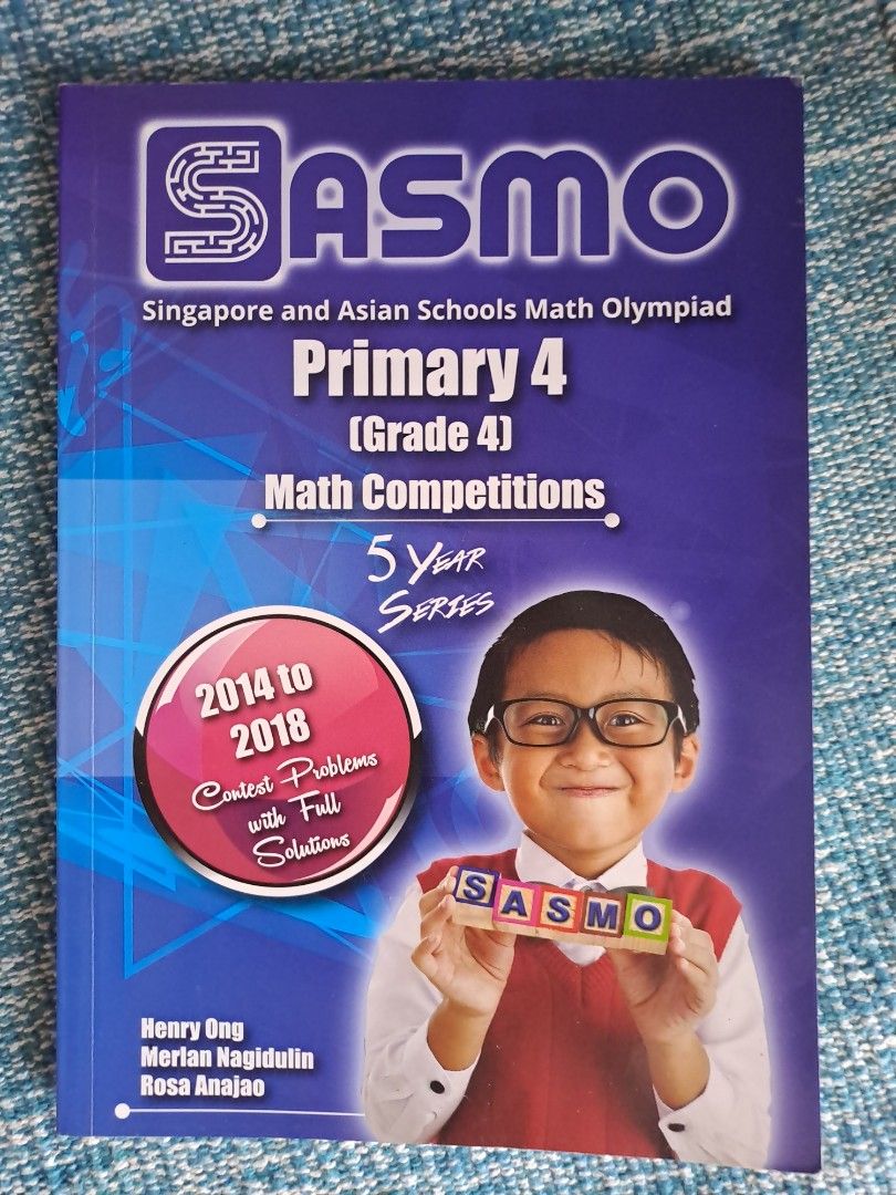 Sasmo maths olympiad p4 hobbies toys books magazines assessment