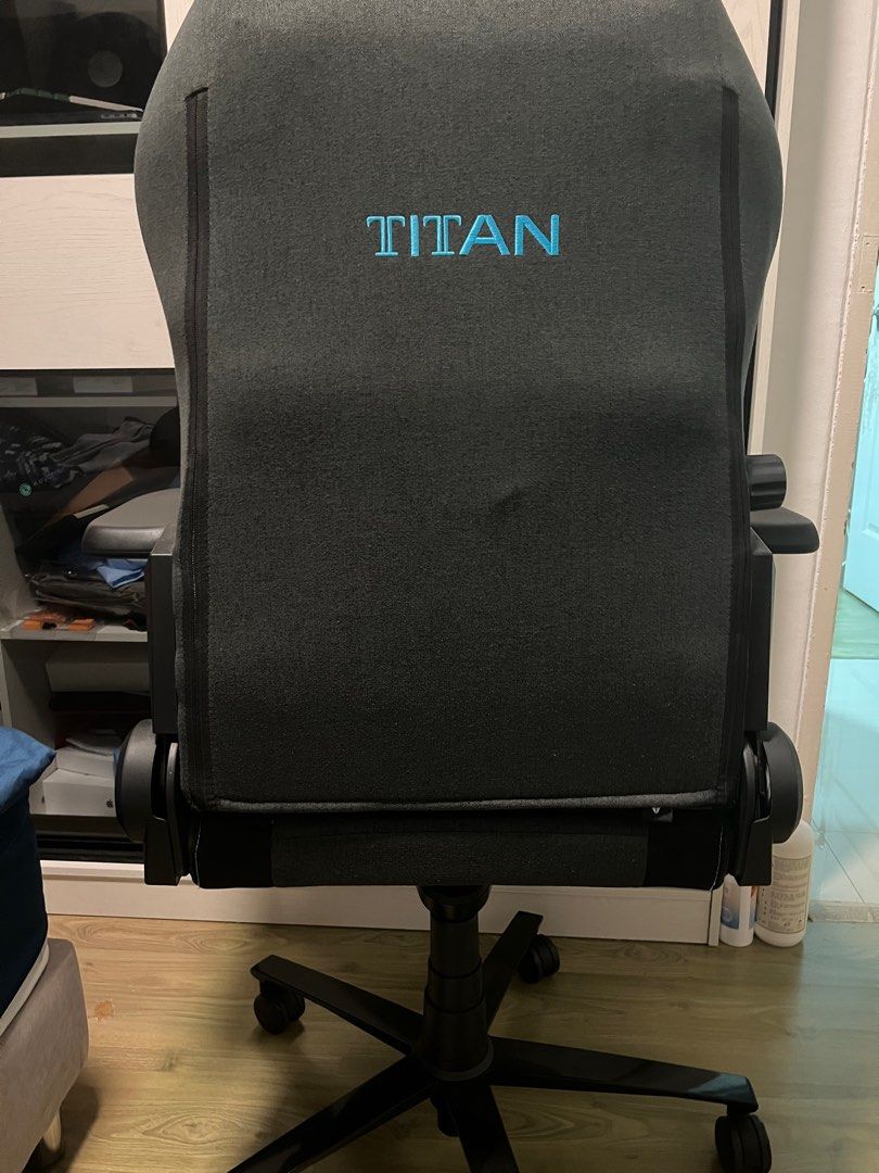SECRETLAB OMEGA TITAN 2020 CHARCOAL BLUE Furniture Home Living