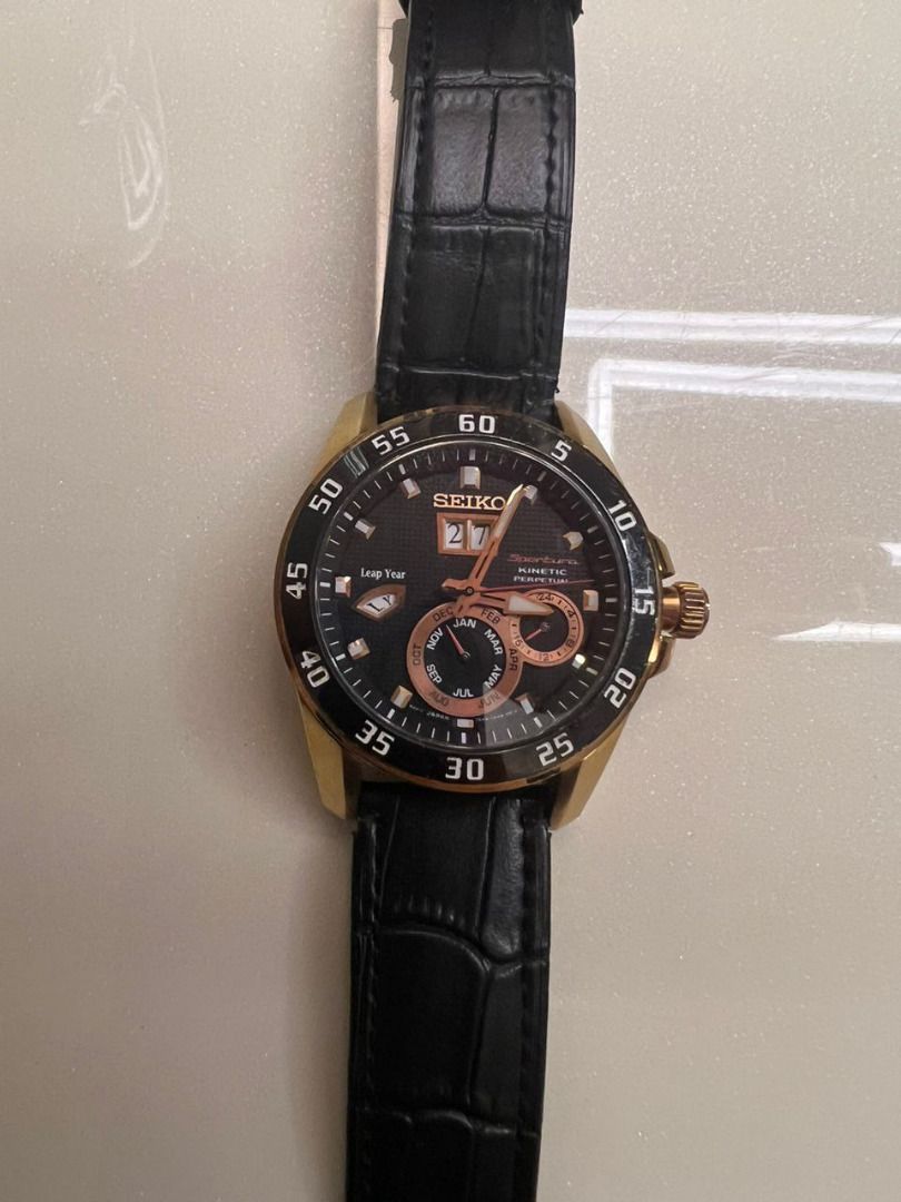 Seiko sportura kinetic perpetual deals