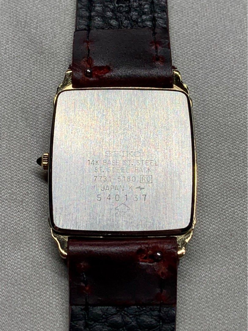 セイコー ドルチェ 14K ST.STEEL BACK セイコー ドルチェ - 腕時計 ...