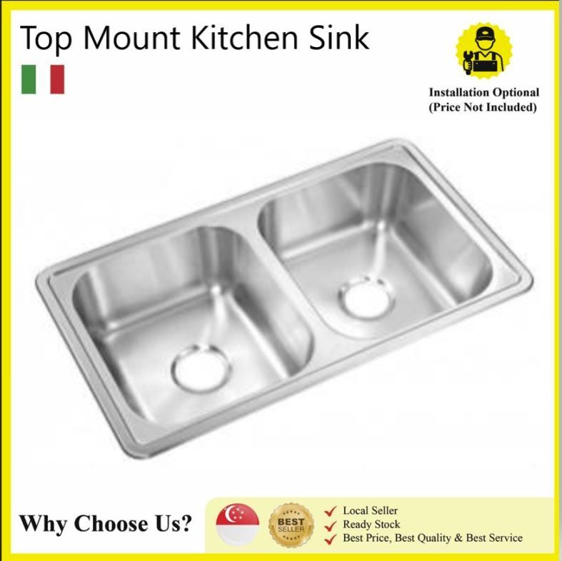 [SG ReadyStock&LocalAuthorizedSeller]High-Quality Kitchen Sink {While ...