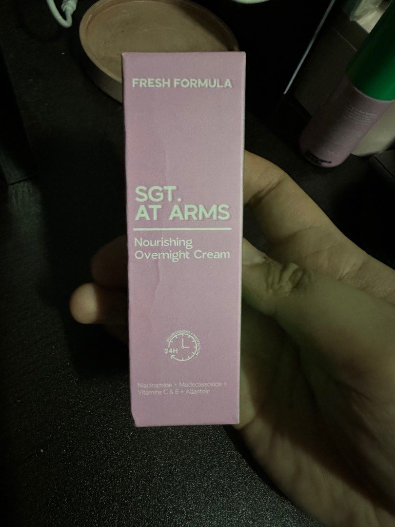 Sgt At Arms Overnight Cream (Category: Body Care) located in Quezon City. Submitted by ianatee (Listing ID 1240977659, Image 1). Description: Brand new, never opened.
