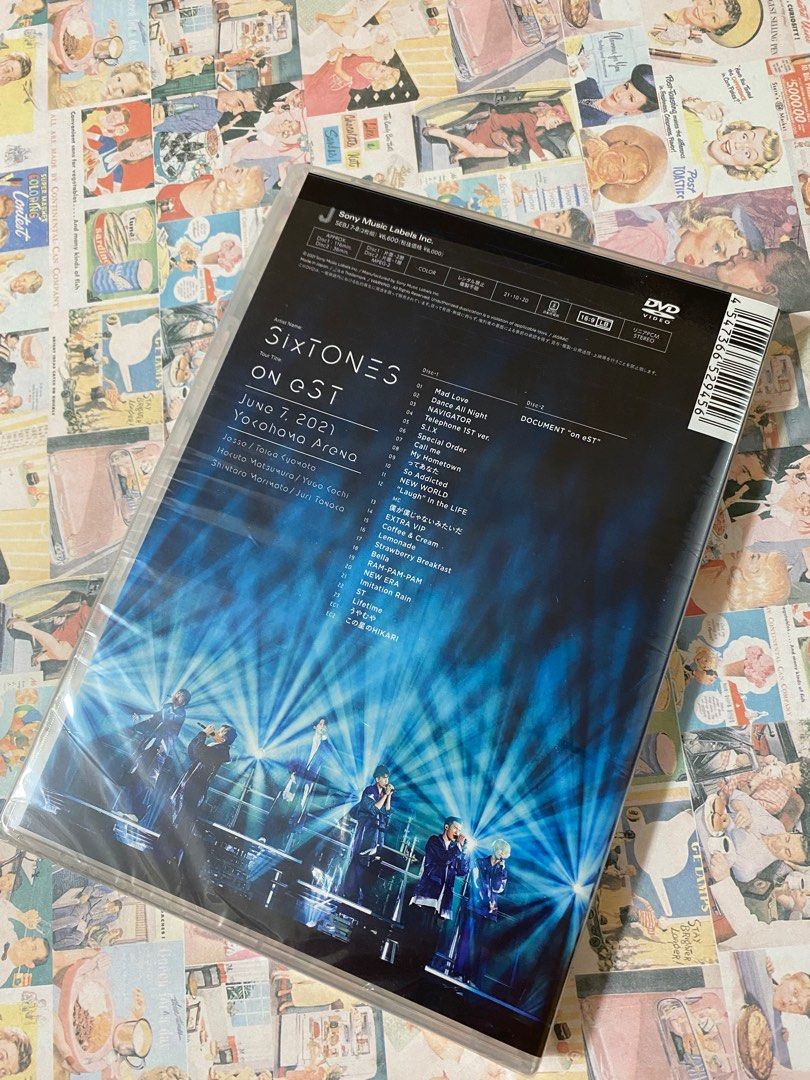 SixTONES OneST DVD 通常盤 初回盤 セット - ブルーレイ