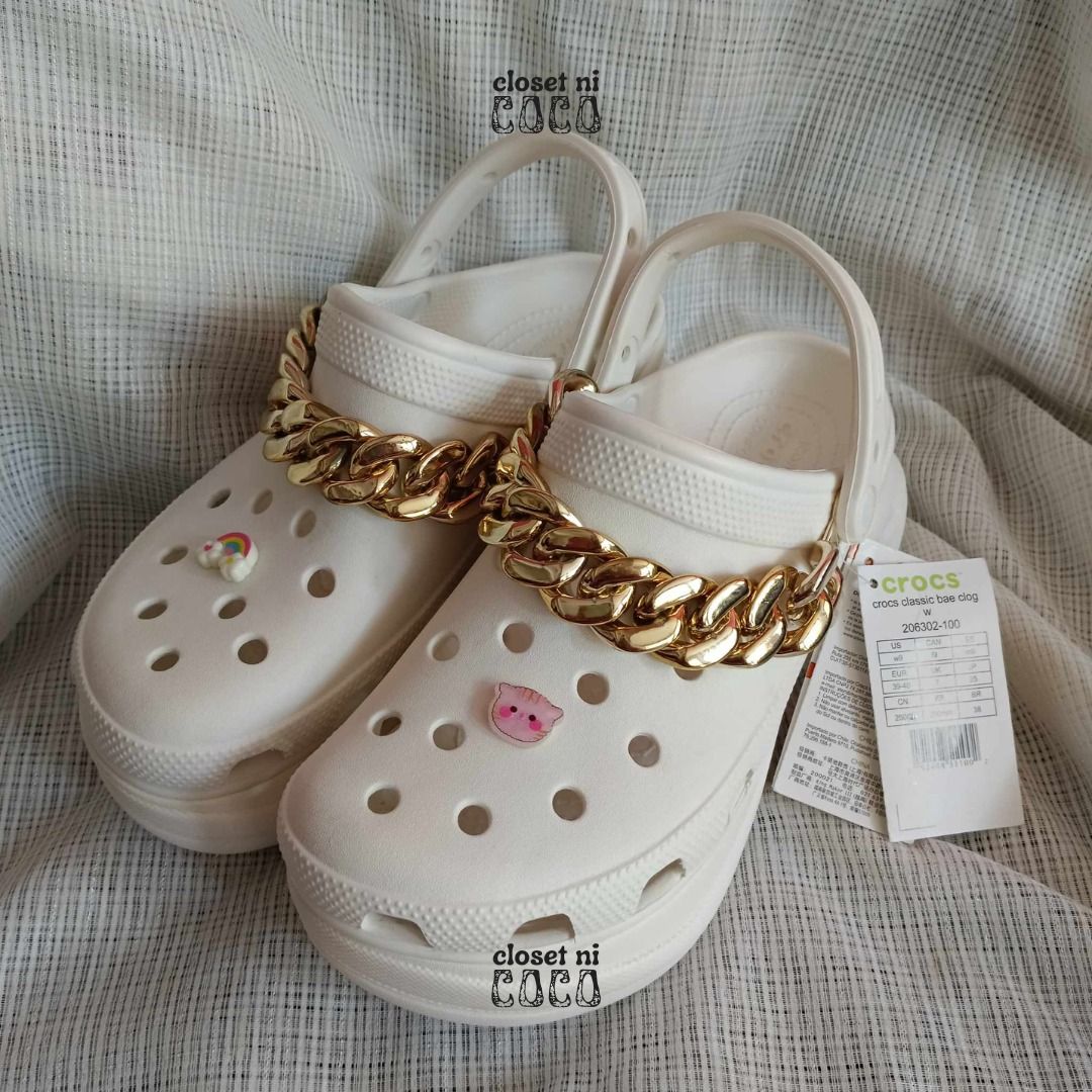 2023 New crocs bae clogs wedges korean sandals fashion slippers