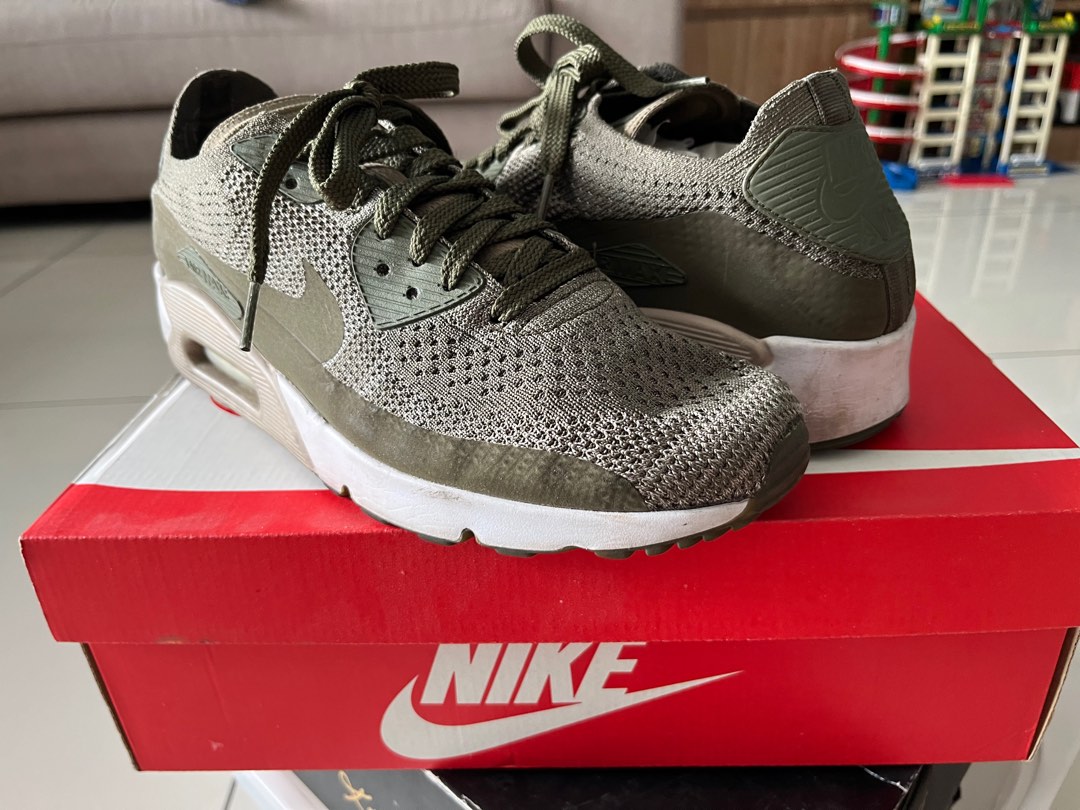 Air max 90 ultra 2.0 flyknit green deals