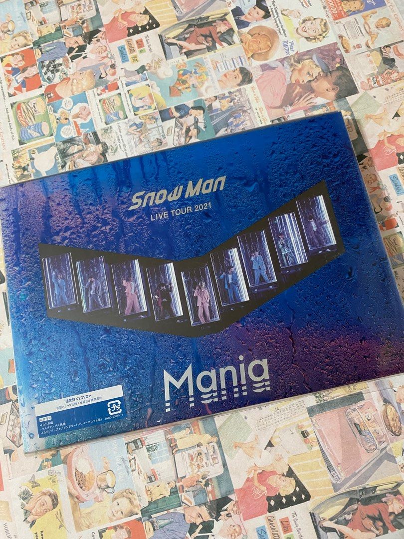 🈹求清] SnowMan Mania DVD通常盤, 興趣及遊戲, 收藏品及紀念品, 日本