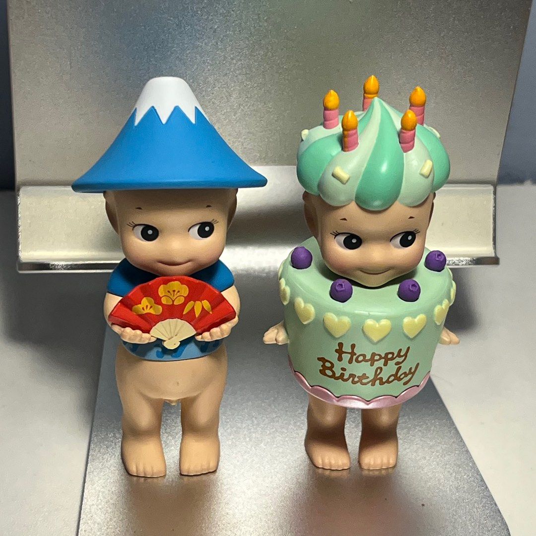 Sonny Angel Mount Fuji & Mint Birthday Cake, Hobbies & Toys, Toys
