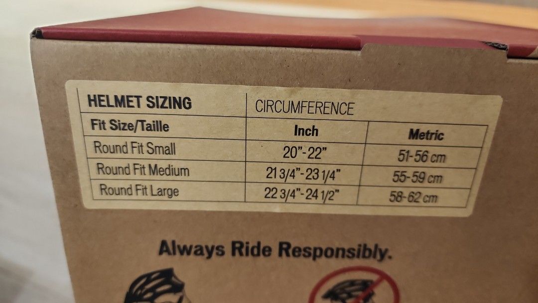 Specialized helmet size chart sale