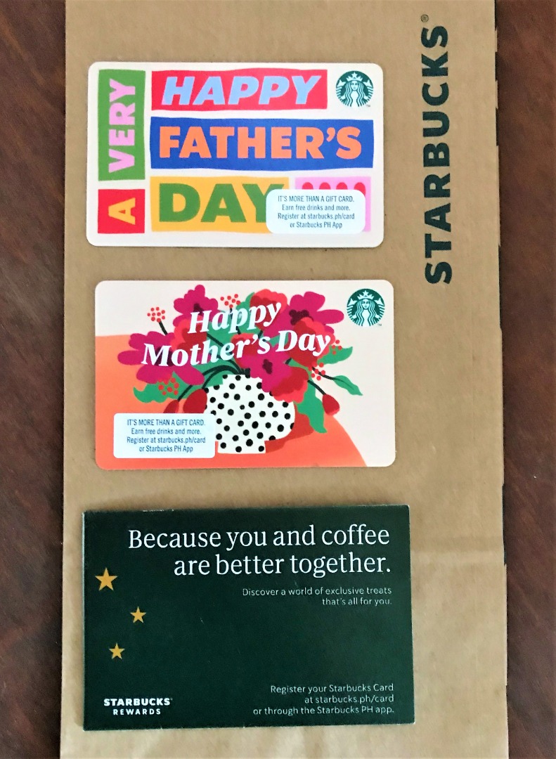 Starbucks 2023 Mother's & Father's Day Cards, Hobbies & Toys