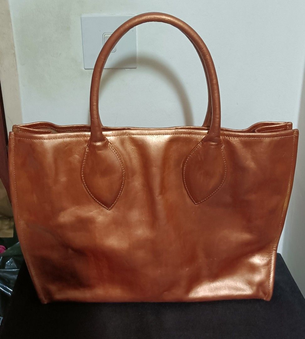 Furla cheap tan bag