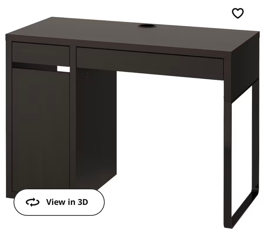 Study table (ikea ), Furniture & Home Living, Furniture, Tables & Sets