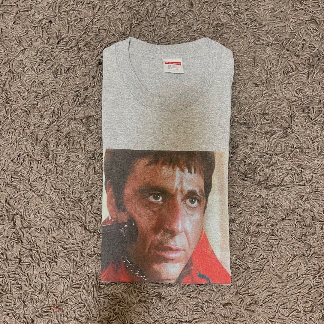 Supreme Scarface Shower Tee Men s Fashion Tops Sets Tshirts