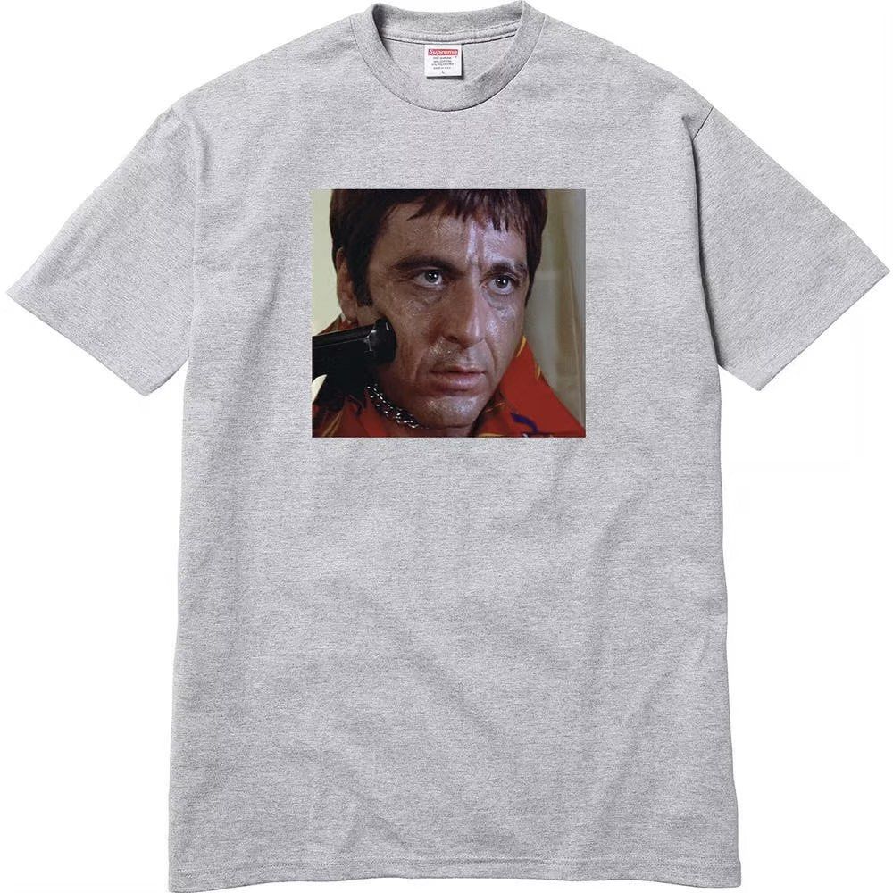 Supreme Scarface Shower Tee Men s Fashion Tops Sets Tshirts Polo Shirts on Carousell