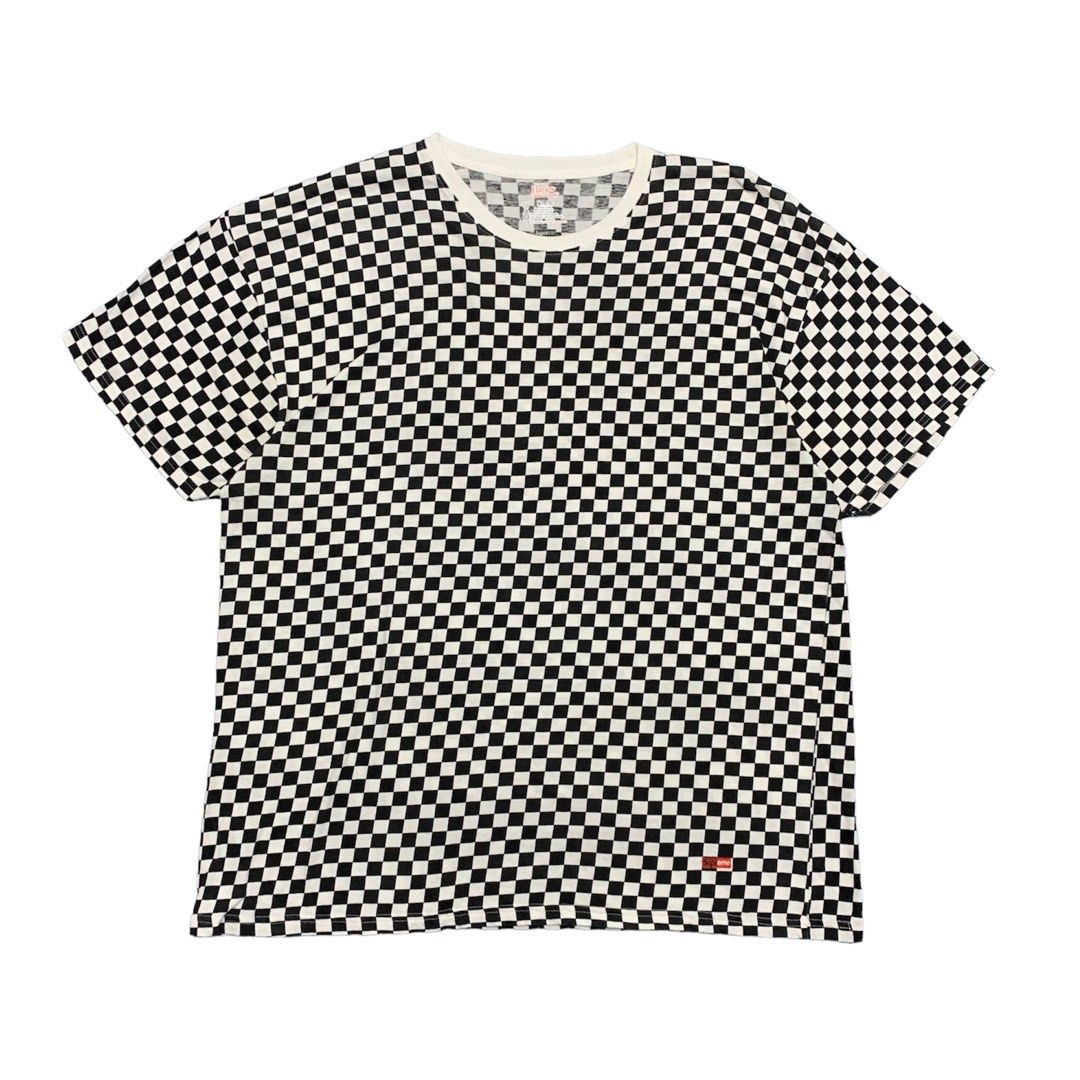 supreme x hanes checkered Men s Fashion Tops Sets Tshirts