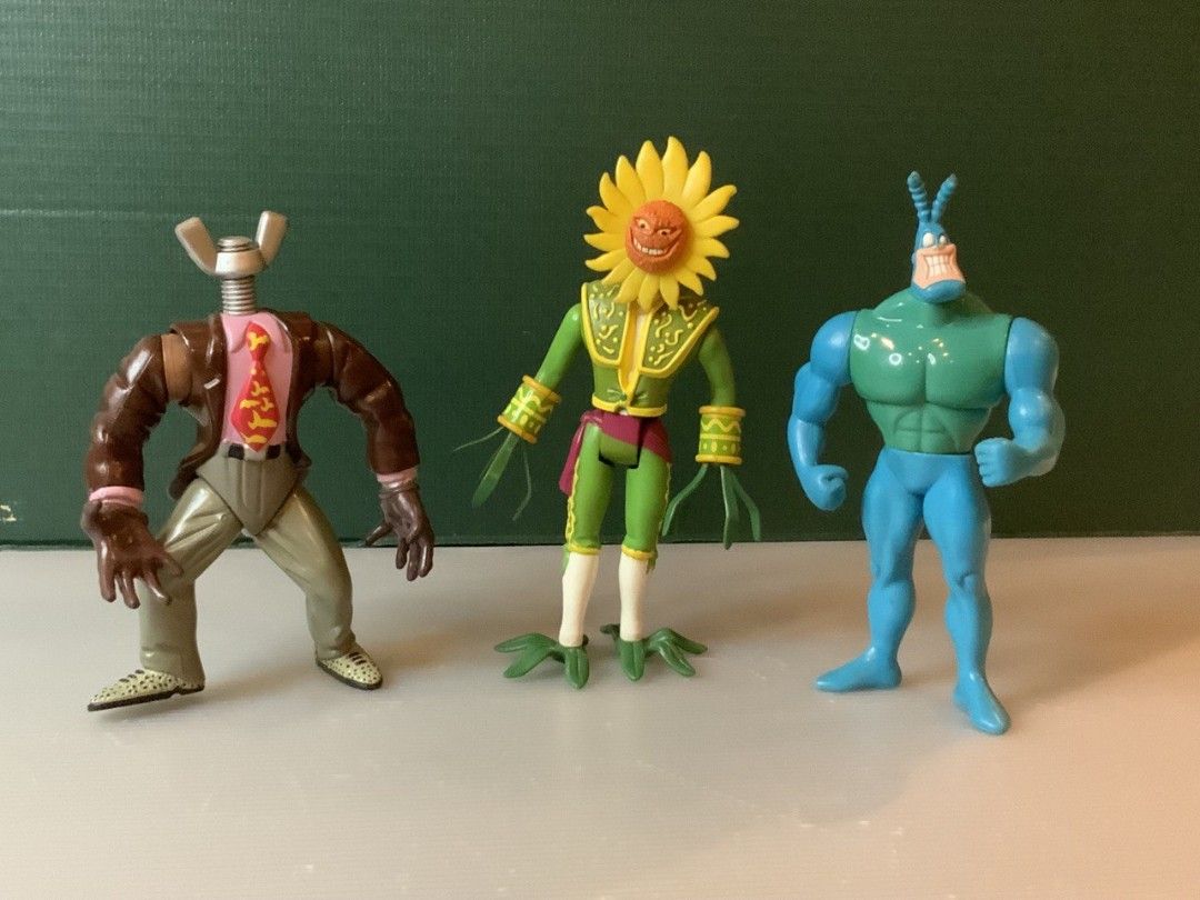 The Tick action figures, Hobbies & Toys, Toys & Games on Carousell