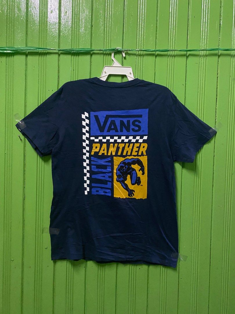 Black panther top vans shirt