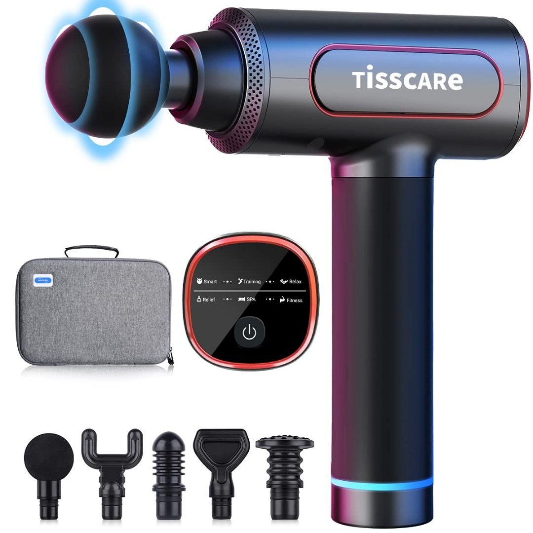 Adjustable muscle massage gun top