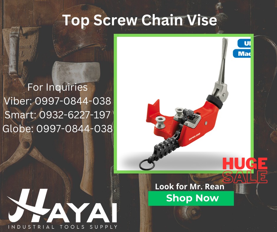 Top Screw Chain Vise, Commercial & Industrial, Industrial Equipment on ...