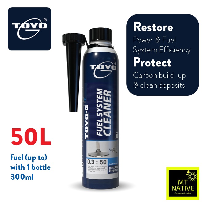 TOYOG Fuel System Cleaner (300ml) Intake exhaust valve clearance