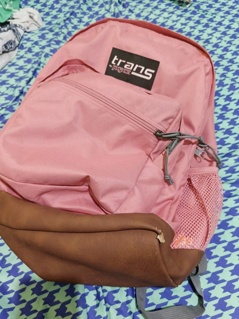 Trans by Jansport pink backpack Women s Fashion Bags Wallets Backpacks on Carousell