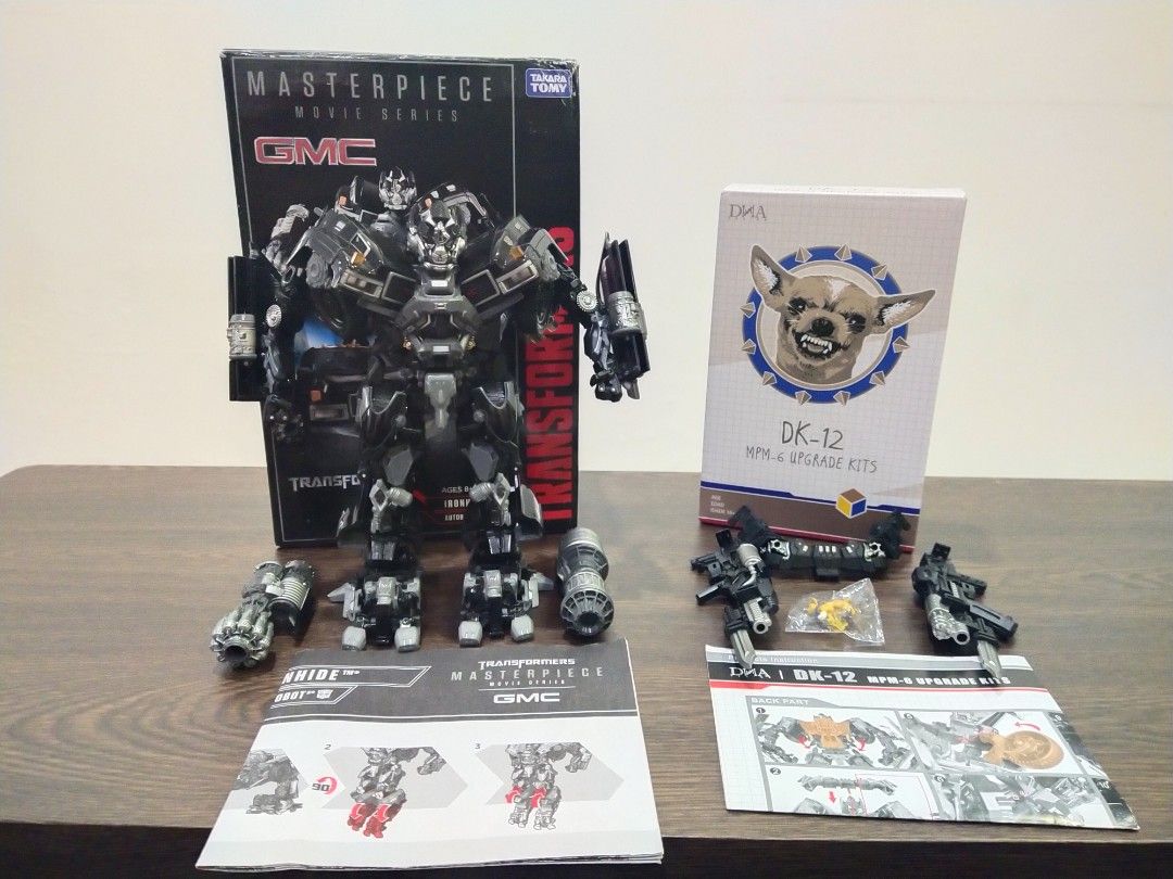 Transformers MPM6 Ironhide + upgrade kit DNA Design DK12, Hobbies
