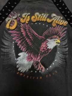 Tshirt burung helang design punk