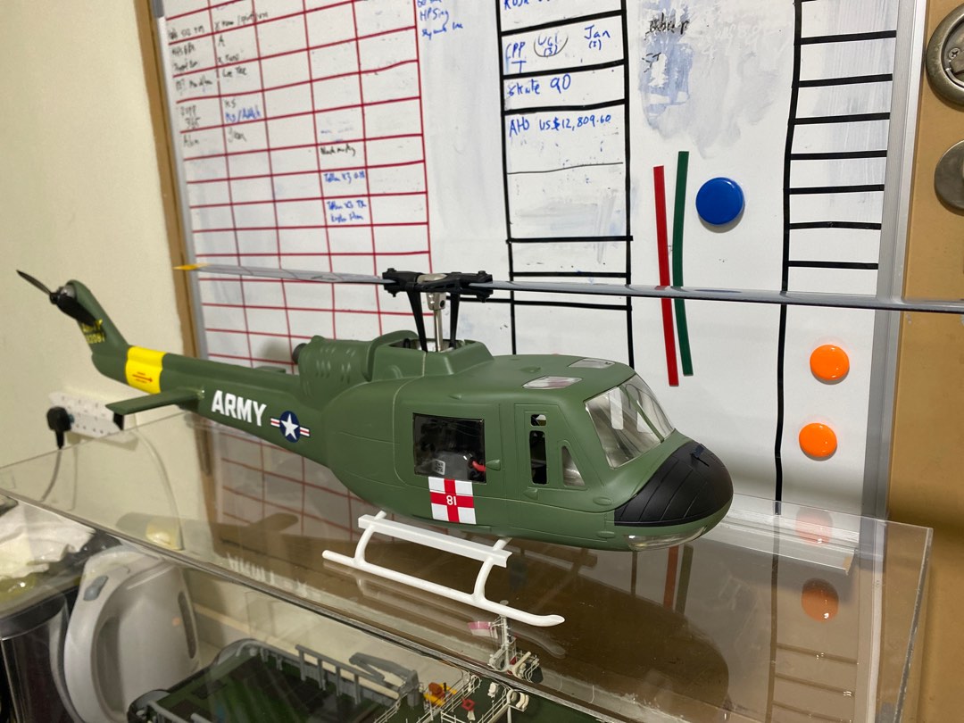 UH1 Huey RC helicopter flywing RTF, Hobbies & Toys, Toys & Games on
