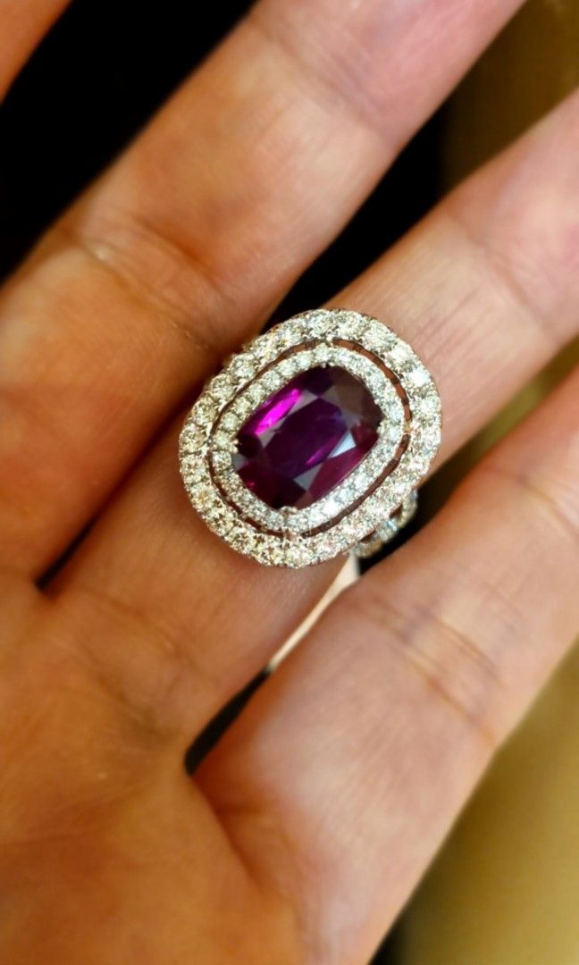 Certified ruby deals ring