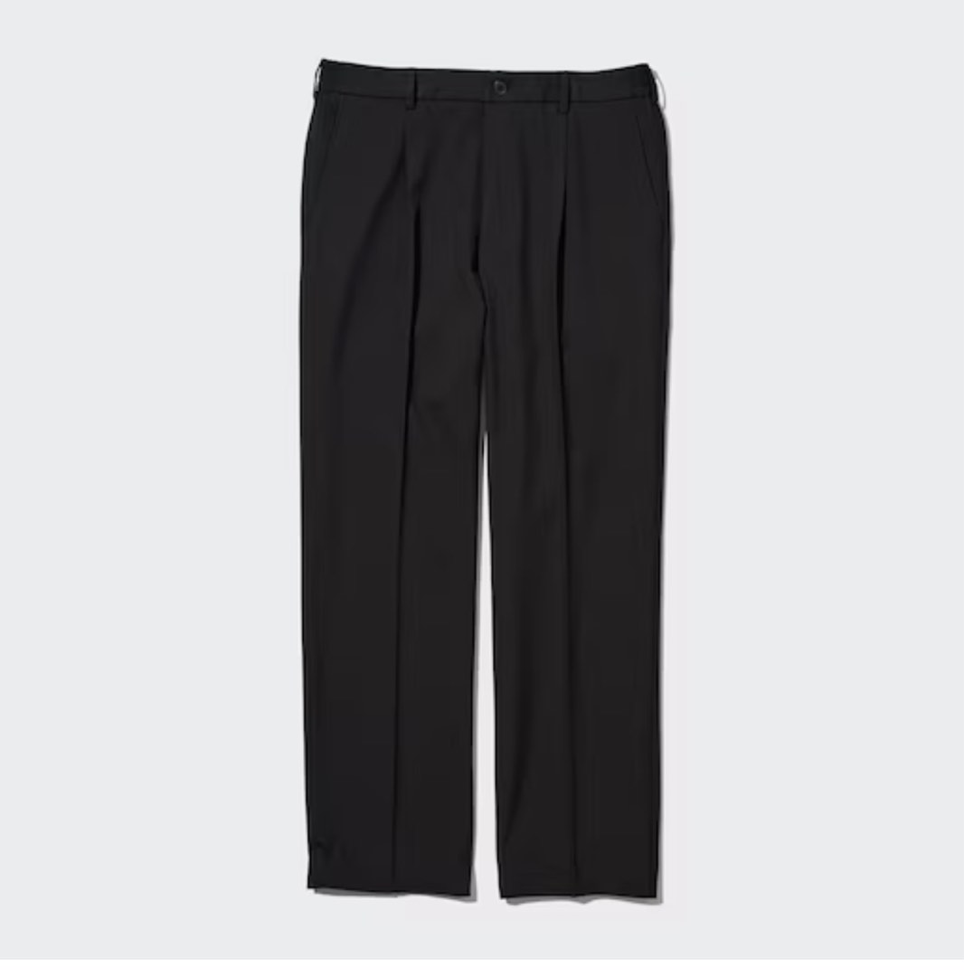 Uniqlo Pleated Wide Pants, Women's Fashion, Bottoms, Other Bottoms on