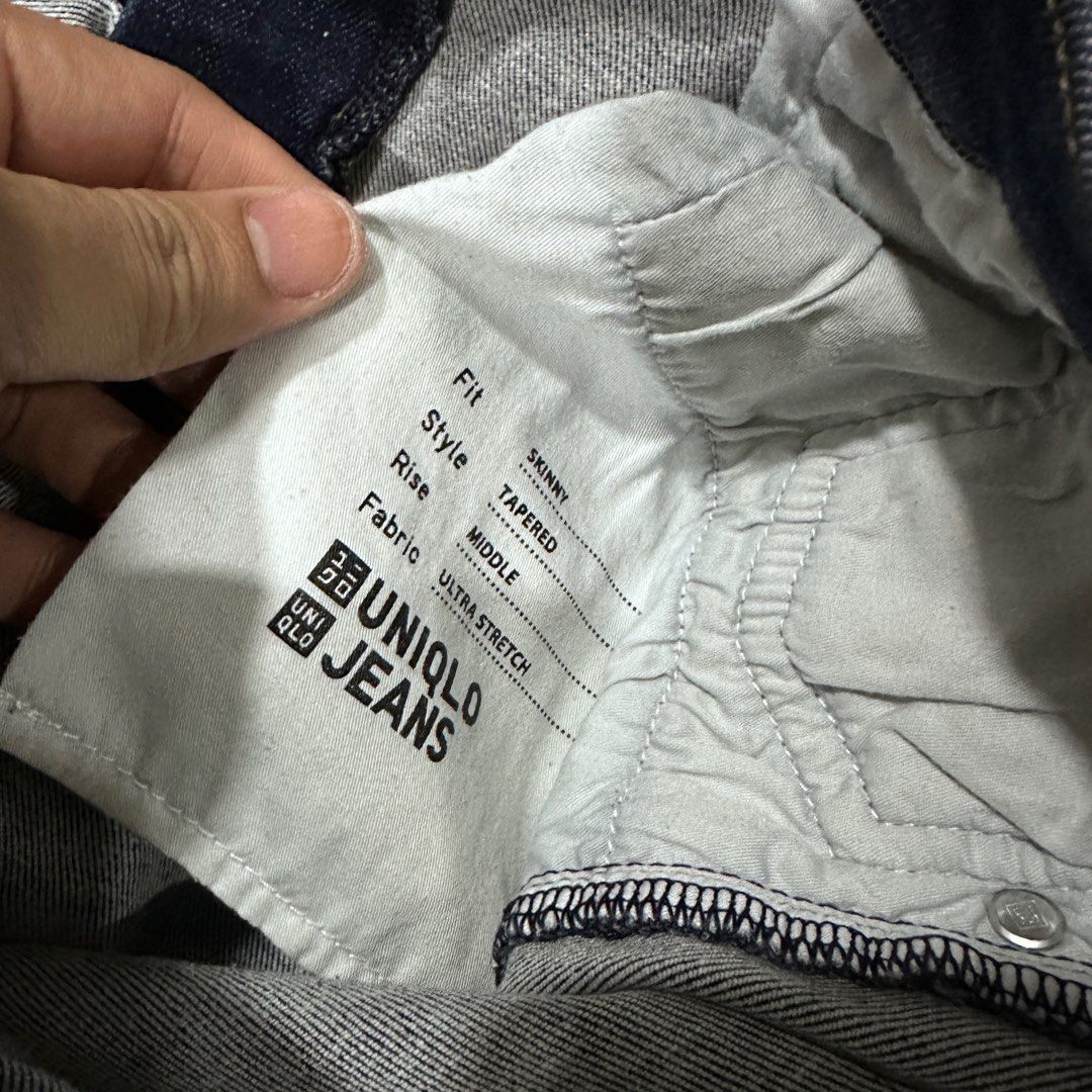 Uniqlo skinny tapered clearance mid ultra stretch