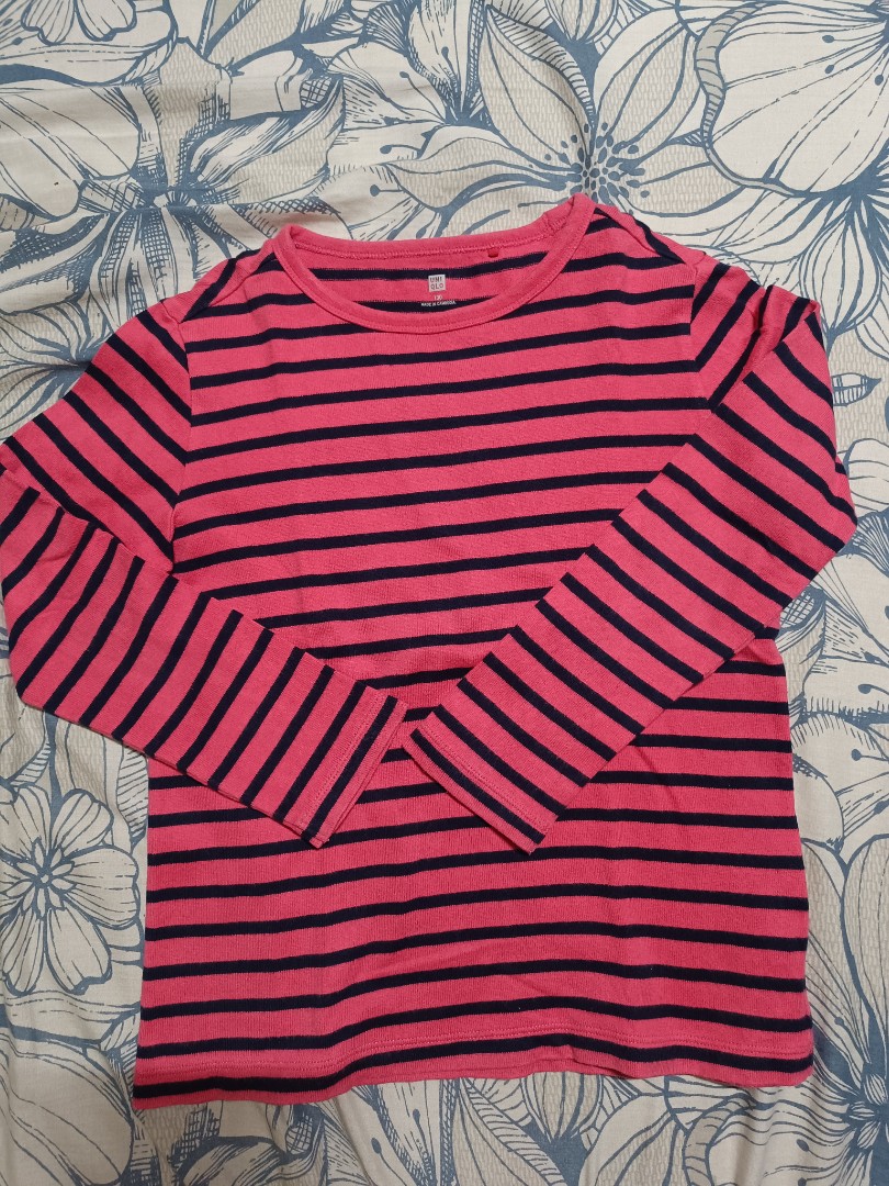 Uniqlo Stripe Sweater, Babies & Kids, Babies & Kids Fashion on Carousell