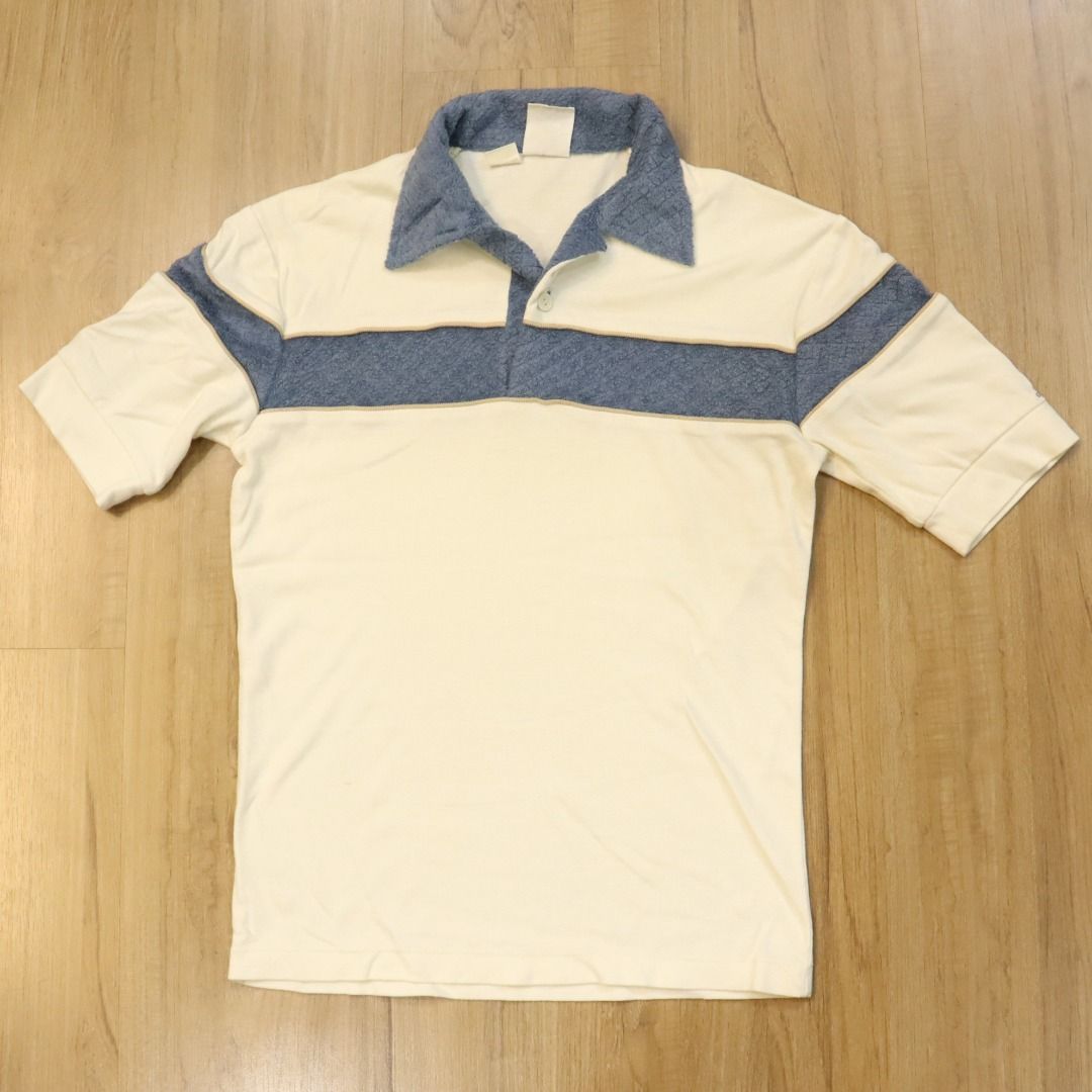 Vintage 70s Kennington Cotton Polyester Blend Shirt, Men's Fashion