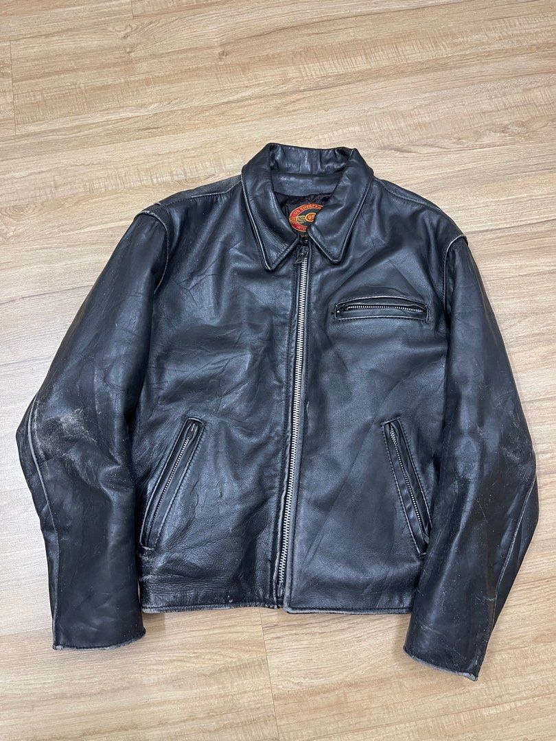 Vintage 70's US SHEEPSKIN leather jacket, Men's Fashion, Coats, Jackets ...