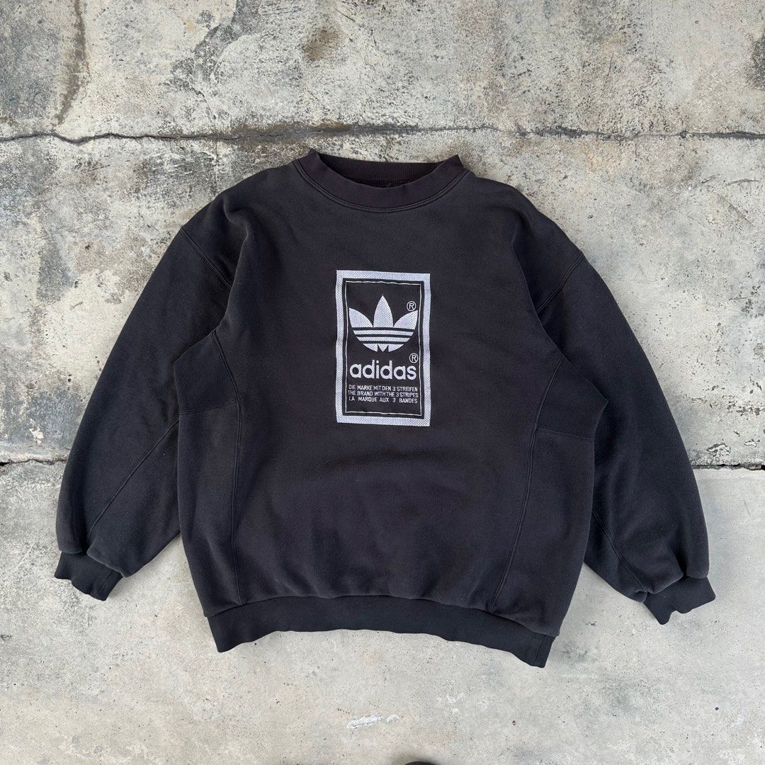 Vintage adidas sweatshirt Men s Fashion Tops Sets Hoodies on