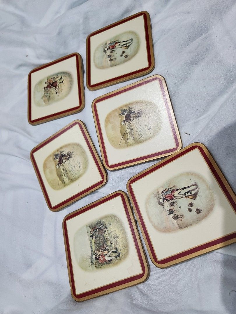 Vintage Coasters set #2 6pcs (Category: Coffee & Tea Tableware) located in Baliuag. Submitted by importeditemsbykimi (Listing ID 1240929009, Image 2). Description: .