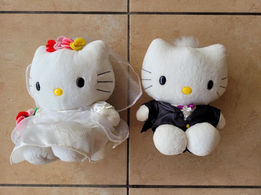Hello kitty wedding outlet plush