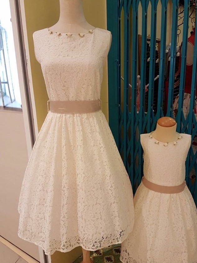 Vintage White Lace Dress Women s Fashion Dresses Sets Dresses